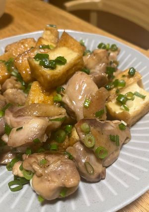 絹厚揚げ大好き！鶏肉てりてり煮-レシピのメイン写真