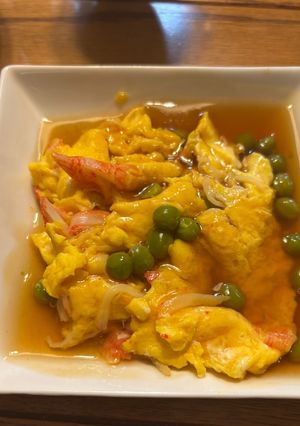かんたん!カニ玉あんかけ by おかーおる 【クックパッド】 簡単おいしいみんなのレシピが392万品