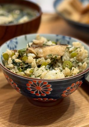 春菊ご飯-レシピのメイン写真