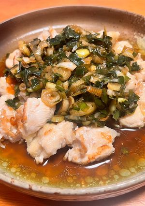 簡単♡今日の晩御飯♡鶏肉のニラネギソース-レシピのメイン写真