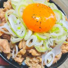 รูปของ ニンニクマシマシ！悪魔のスタミナ丼