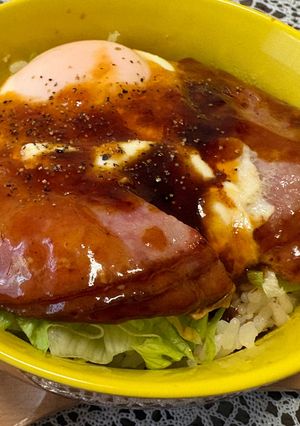 たまハム丼🍚-レシピのメイン写真