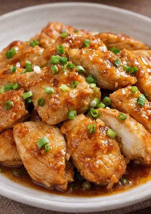 簡単☆しっとり柔らか鶏むねの醤油麹焼き-レシピのメイン写真