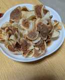 レンジでノンオイル！ポテトチップス