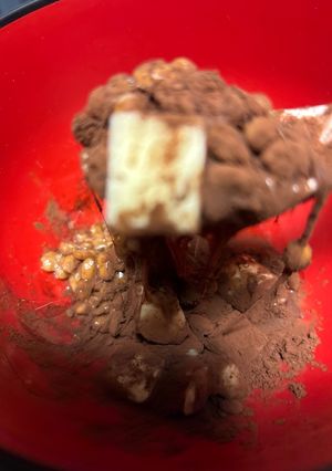 ちょこっとココア納豆チーズ蜂蜜-レシピのメイン写真