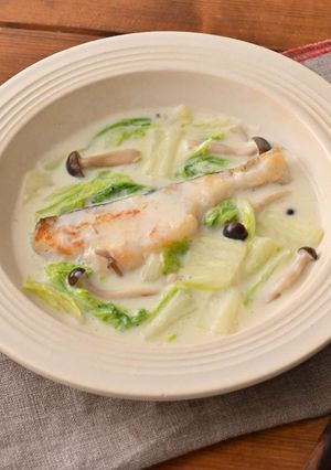 たらと白菜のチーズクリーム煮～適塩～-レシピのメイン写真
