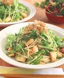 【おせちリメイク】数の子と水菜の和パスタ