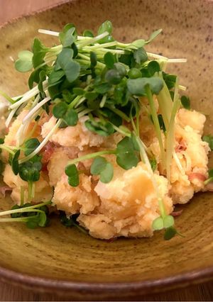 みょうがで和風ポテトサラダ-レシピのメイン写真