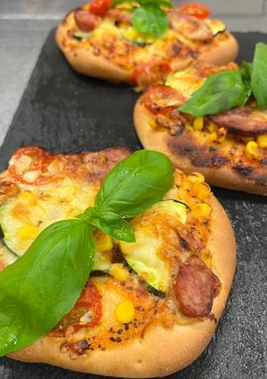 清川野菜のミニピザ-レシピのメイン写真