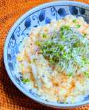 カップラーメンスープのリゾット