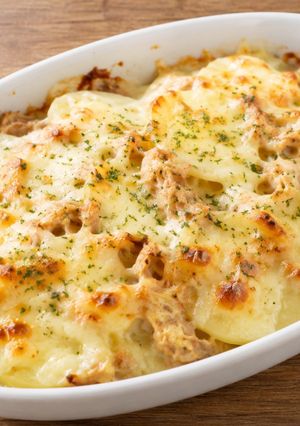 じゃがいもとツナのチーズ焼き-レシピのメイン写真