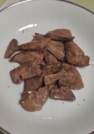 ごま油香る！豚レバーの旨塩焼き-レシピのメイン写真