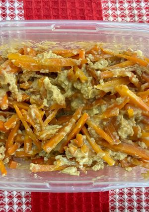 ほっとする味　にんじん卵-レシピのメイン写真