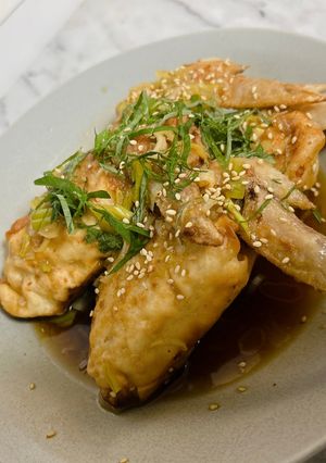 手羽先のガッツリヘルシー揚げ焼き！-レシピのメイン写真