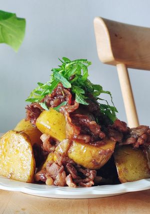 家族大絶賛♪ラム肉の肉じゃが☆今日の夕食-レシピのメイン写真