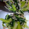 ヒマラヤ岩塩で作る小松菜とえのき炒め
