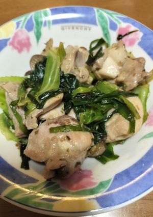 鶏モモの塩昆布蒸し焼き-レシピのメイン写真