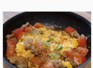 トマト・卵・豚バラとろ〜り中華炒め-レシピのメイン写真