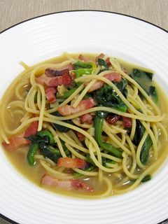 ほうれん草の和風パスタ-レシピのメイン写真