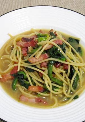 ほうれん草の和風パスタ-レシピのメイン写真