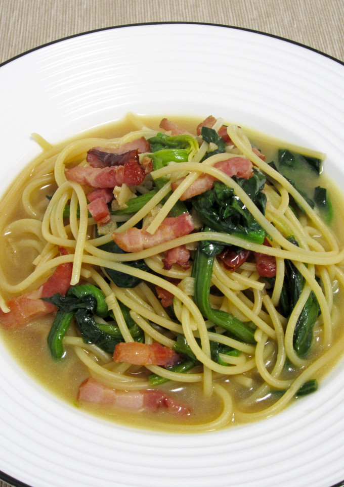 ほうれん草の和風パスタ-レシピのメイン写真