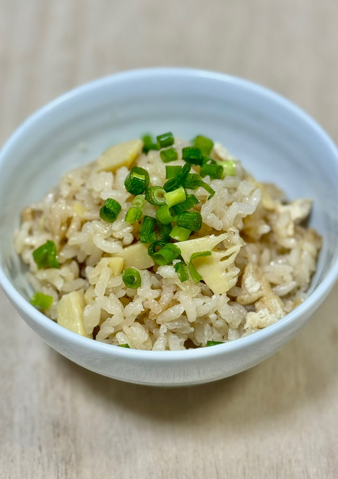 簡単美味しい♪タケノコの炊き込みご飯-レシピのメイン写真