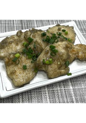 鶏むね肉の炭火焼き風甘酢★動画あり★-レシピのメイン写真