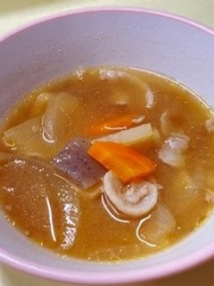 【学校給食】豚汁-レシピのメイン写真