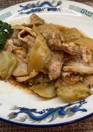 搾菜と豚肉の炒め物-レシピのメイン写真