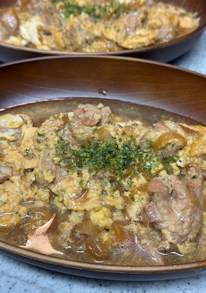 鶏もも肉と卵の親子煮-レシピのメイン写真