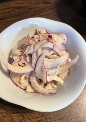 紫玉ねぎ〜おかか醤油マヨ〜-レシピのメイン写真