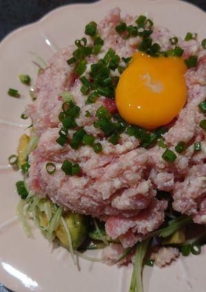 とうふでかさ増し!ねぎトロ-レシピのメイン写真
