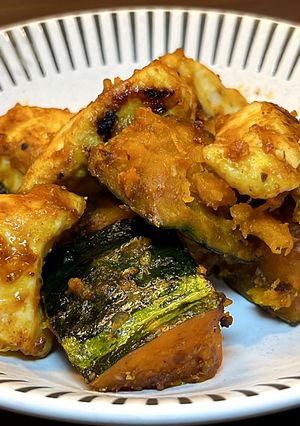 鶏肉とかぼちゃのしょう油炒め-レシピのメイン写真