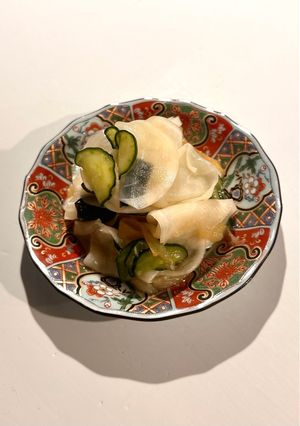 きゅうり、かぶ、わかめ、くらげの酢の物-レシピのメイン写真