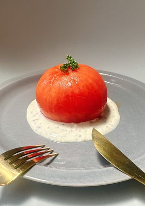 美容腸活まるごとトマトヨーグルトソース-レシピのメイン写真