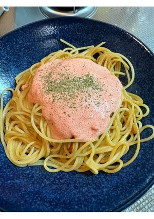 箸が止まらない！ワンパン明太子クリームのパスタ-レシピのメイン写真