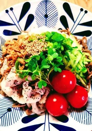 豚肉山芋☆和そば♪お箸が止まらない！旨-レシピのメイン写真