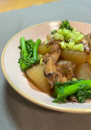 イカと大根の煮物-レシピのメイン写真