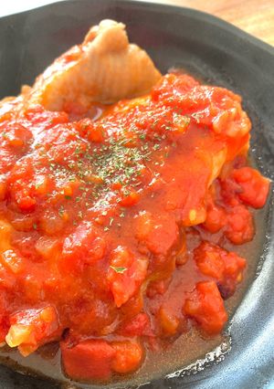 体力回復に🤒☆トマトオニオンチキン-レシピのメイン写真