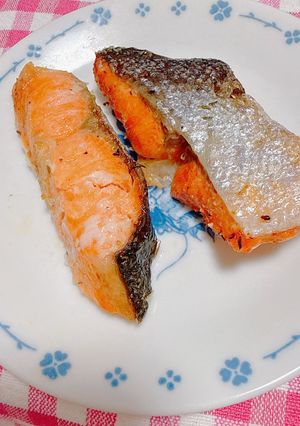 【ノンフライヤーcosori】焼き鮭-レシピのメイン写真