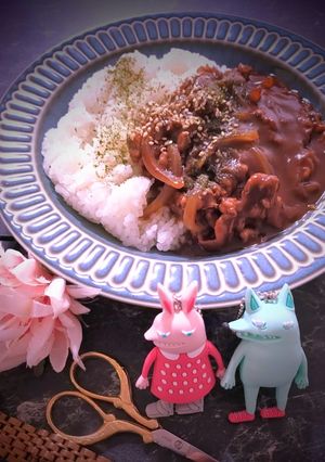 ☆簡単☆豚バラ肉のハヤシライス✨💖🌈-レシピのメイン写真