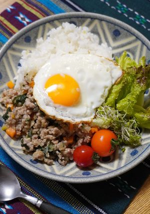 塩麴の和風ガパオ-レシピのメイン写真