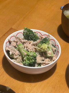 ブロッコリーとごぼうのツナマヨ胡麻醤油-レシピのメイン写真