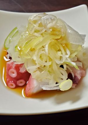 タコのネギポン酢-レシピのメイン写真