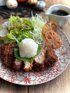手作りポン酢でいただく!おろしカツ-レシピのメイン写真