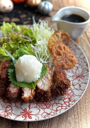 手作りポン酢でいただく！おろしカツ-レシピのメイン写真