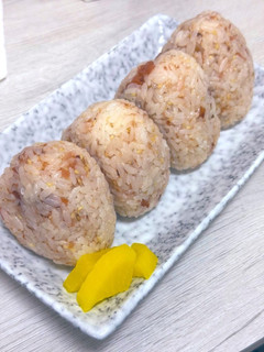 梅おかかおむすび(味しっかりめ)-レシピのメイン写真