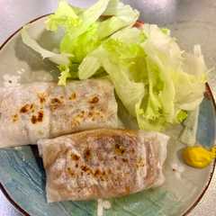 ライスペーパーで簡単☆納豆焼き春巻き-レシピのメイン写真