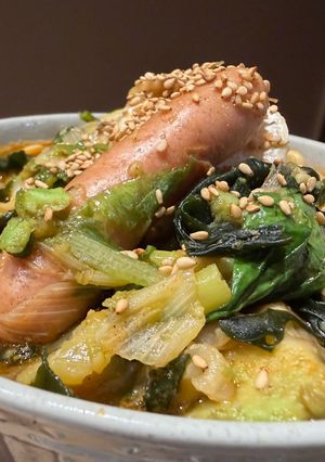 背徳飯！夜に食べたい辛ラーメン-レシピのメイン写真