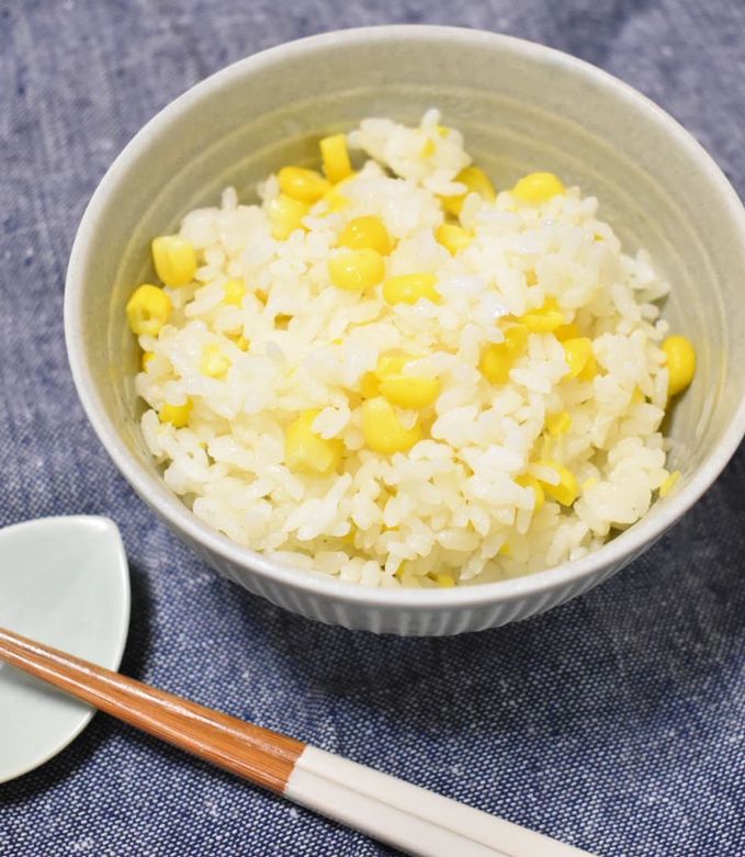 甘み際立つとうもろこしご飯-レシピのメイン写真